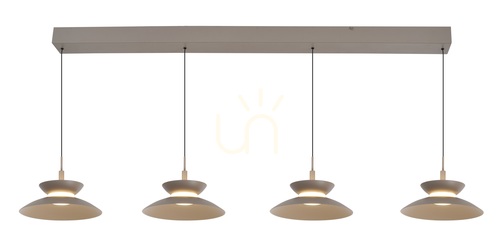Sprawdź Lampa wisząca czwórka prosta GUBBIO kaszmirowa 7060-413 Aviano