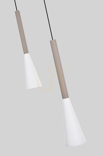 Sprawdź Lampa wisząca piątka prosta TROMPTO kaszmirowa 7050-524 Aviano