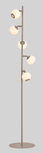 Sprawdź Lampa podłogowa LED Aviano LUBERON 3051-513, 5 kloszy, kaszmirowo-piaskowa