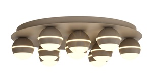 Plafon dziesiątka okrągły LED BIARRITZ kaszmirowy 9047-1013 Aviano small 3