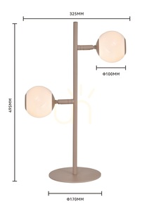 Lampa stojąca dwójka LED LUBERON piaskowa 8051-213 Aviano small 2