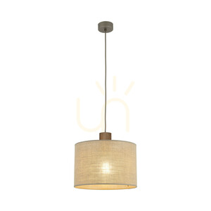 Viga Shade Orzech Lampa Wisząca 1 Xe27 small 8