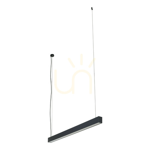 Sprawdź Luxe Pro Black Cct Lampa Wisząca