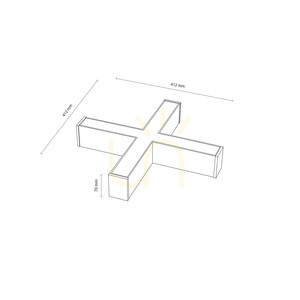 Luxe Pro Black Cct łącznik X small 1