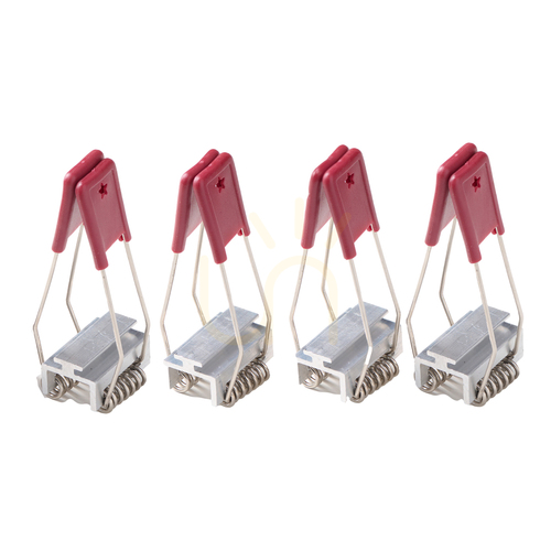 Sprawdź Akcesorium do Szynoprzewodu Azzardo ALFA EASYFIX SPRING x4 Srebrny