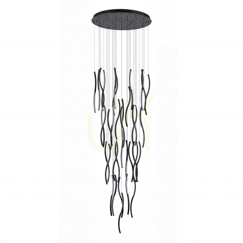 Sprawdź Lampa Wisząca Azzardo FLOW 41 3-STEP DIMM 3000K Czarny