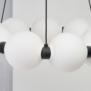 Lampa Wisząca Azzardo PERLA 40 3-STEP DIMM Czarny small 4