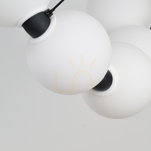 Lampa Wisząca Azzardo PERLA 40 3-STEP DIMM Czarny small 5