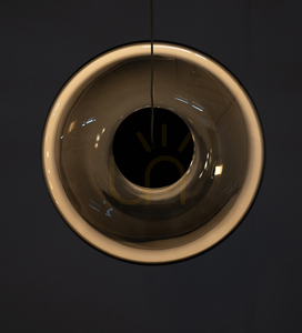 Lampa Wisząca Azzardo ANDORA M 1 Bursztynowy small 1