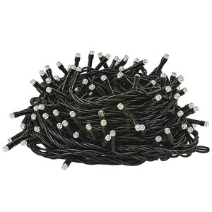Zielony Lampki Choinkowe 200 Led 10m 2000 K + 6000 Flash Ip44 łączone Max 3 Zestawy IP44 small 10