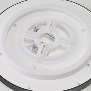 Plafon Azzardo ARNOR 40 ROUND CCT (24W+17W) Czarny small 4