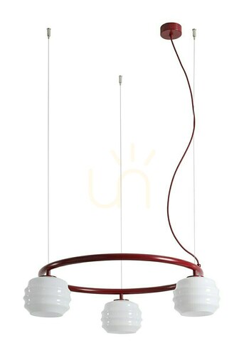 Sprawdź Lampa Wisząca Puff 3 Ring Red Wine ALDEX 1159E15_R