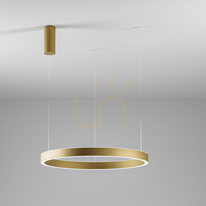 Lampa wisząca CRISEIDE S/1P FCRSO8 Złoty szczotkowany Gea Luce small 0