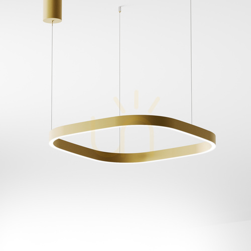 Sprawdź Lampa wisząca CRISEIDE S/1P Q FCRSO8Q Złoty Gea Luce