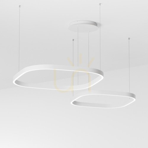 Sprawdź Lampa wisząca CRISEIDE S/2D Q FCRSB5Q Biały Gea Luce
