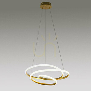 Lampa wisząca DIVA S/S FDISO4 Złoty Gea Luce small 0