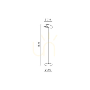 Lampa podłogowa GPIB01 Biały Gea Luce small 1