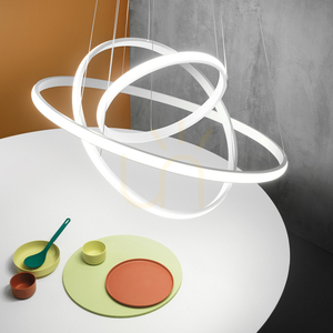 Lampa wisząca IOLE S/3 FIOSO3 Złoty Gea Luce small 1