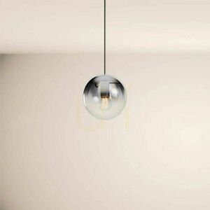 Lampa wisząca s.luce Orb Cluster 7-punktowa, brązowa, szklana, E27, klosze Ø20 cm 13 Lampa wisząca s.luce Orb Cluster 7-punktowa, brązowa, szklana, E27, klosze Ø20 cm small 13