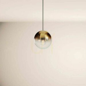 Żyrandol s.luce Orb Cluster 13-punktowy E27, szkło przydymione, klosze Ø20 cm small 13