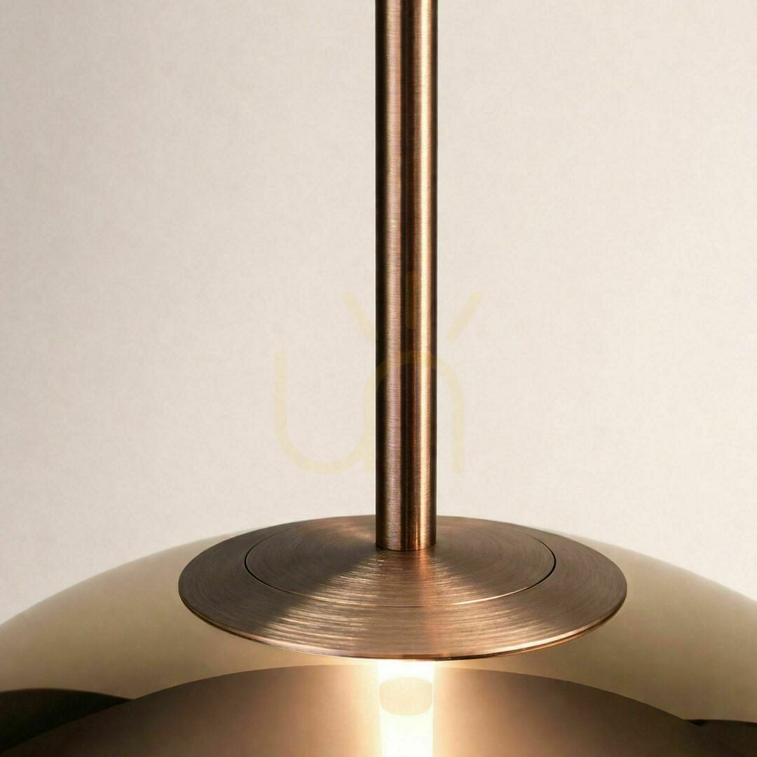 Zobacz Lampa wisząca LED s.luce Mira, szklana, brązowa, 3 W, 3000 K, przewód 500 cm Lampa wisząca LED s.luce Mira, szklana, brązowa, 3 W, 3000 K, przewód 500 cm