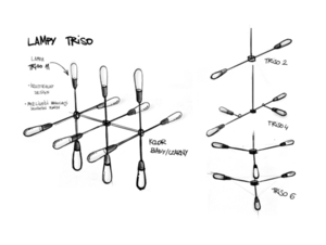 Lampa wisząca TRISO 2 - biały small 5