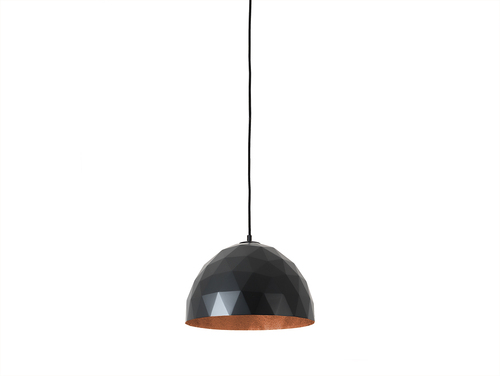Sprawdź Lampa wisząca CustomForm LEONARD M miedziano-czarna E27 60 W 35 cm