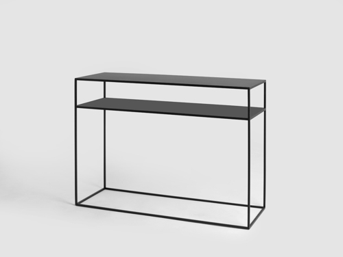 Sprawdź Konsola TENSIO 2 FLOOR METAL 100x35 - czarny