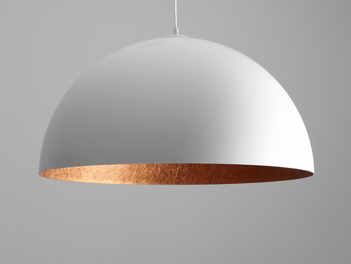 Sprawdź Lampa wisząca LORD 70 - miedziano-biały