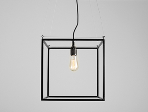 Lampa wisząca METRIC S - czarny small 3