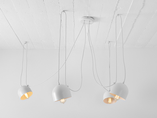 Sprawdź Lampa wisząca POPO 4 - biały