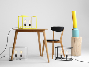 Lampa stołowa METRIC TABLE - czarny small 2