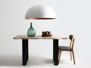 Lampa wisząca LORD 90 - miedziano-biały small 2