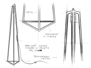 Lampa stołowa TRIMETRIC TABLE - czarny small 5