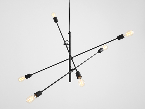 Sprawdź Lampa wisząca TWIGO 6 - czarny