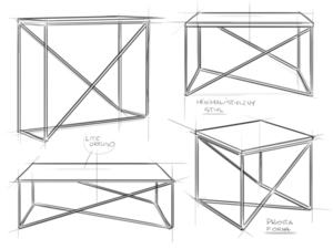 Konsola MEMO SOLID WOOD 100 - dąb, czarny small 5