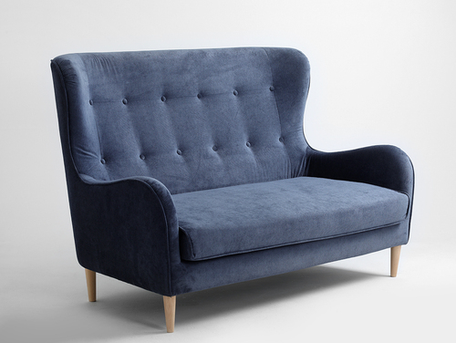 Sprawdź Sofa COZYBOY 2 os. - granatowe niebo(mt13), naturalny