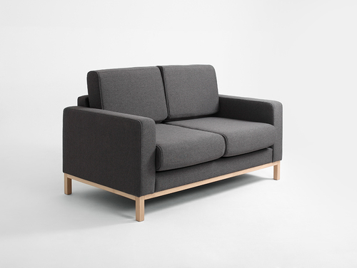 Sprawdź Sofa SCANDIC 2 os. - karbon(et95), naturalny