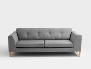 Sofa WILLY 3 os. - ciemna pepita(ke700), naturalny small 3