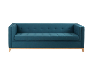 Sofa by-TOM 2 os. rozkł. - karbon(et95), orzech small 11