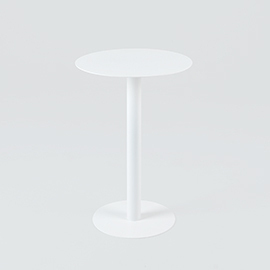 Stolik OSCAR METAL 40x60 - biały small 6