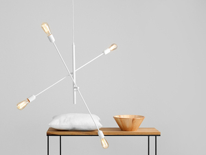 Lampa wisząca TWIGO 4 - biały small 1