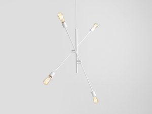 Lampa wisząca TWIGO 4 - biały small 0