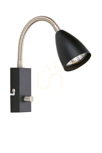 Sprawdź Kinkiet Markslojd Ciro 107409 czarny metalowy 1-punktowy 7W