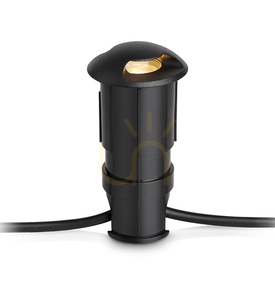 Lampa schodowa ogrodowa Markslojd Garden 24 107289 czarna 0,8W LED small 0