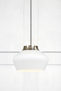 Lampa wisząca Markslojd KOM 31 cm biała metalowa 1x60W 107379 small 1