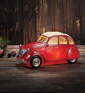 Dekoracja stołowa Markslojd Nostalgi C3 Red Car czerwona 27 cm 703952 small 0