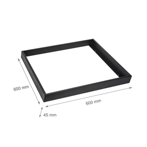 Ramka Do Montażu Natynkowego Oprawa Algine Line 600x600 Black small 5