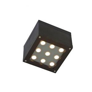 Oprawa natynkowa LED SpectrumLED BERENIQUE czarna 9 W 3000 K 15° IP44 small 2