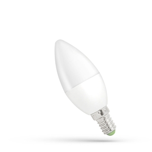 Led Świecowa E-14 230v 6w Cw Spectrum + small 0